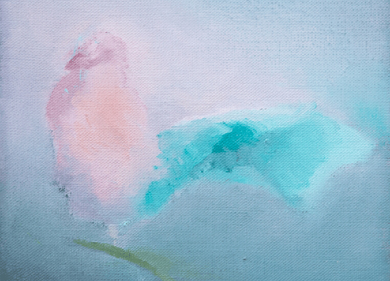 pink bird detail