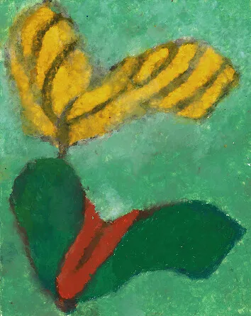 butterfly and tulip