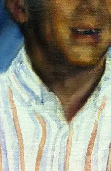 Matthew's portrait (detail)